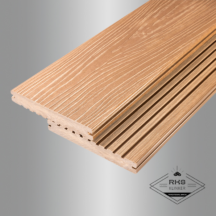ᐉ Террасная доска из ДПК RusDecking, UnoDeck Solid, Орех в Липецке
